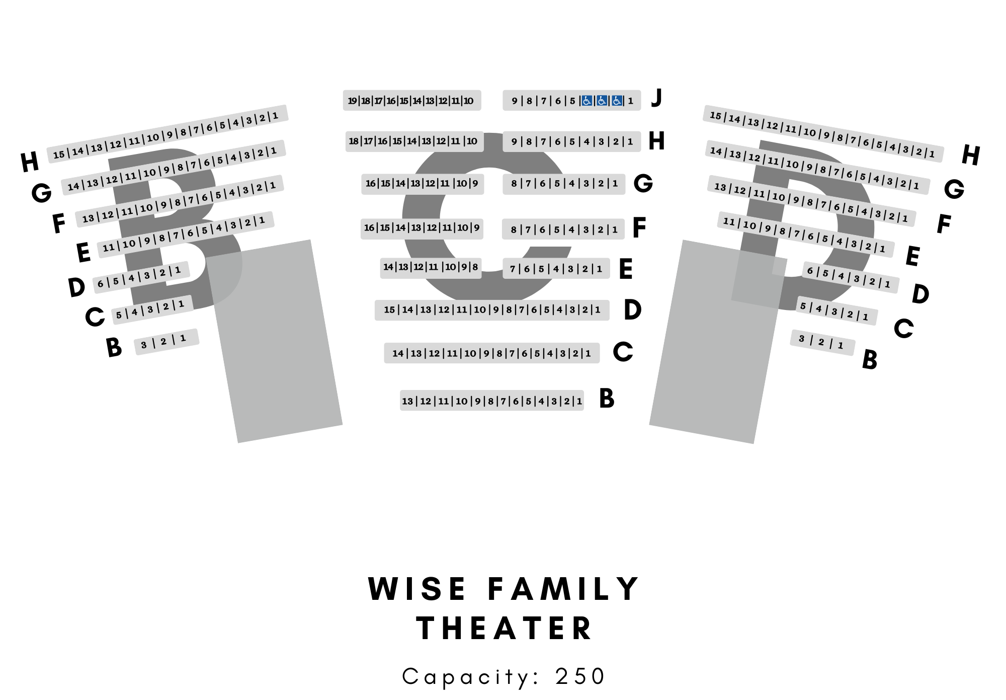 Wise Family Theatre Seating Chart